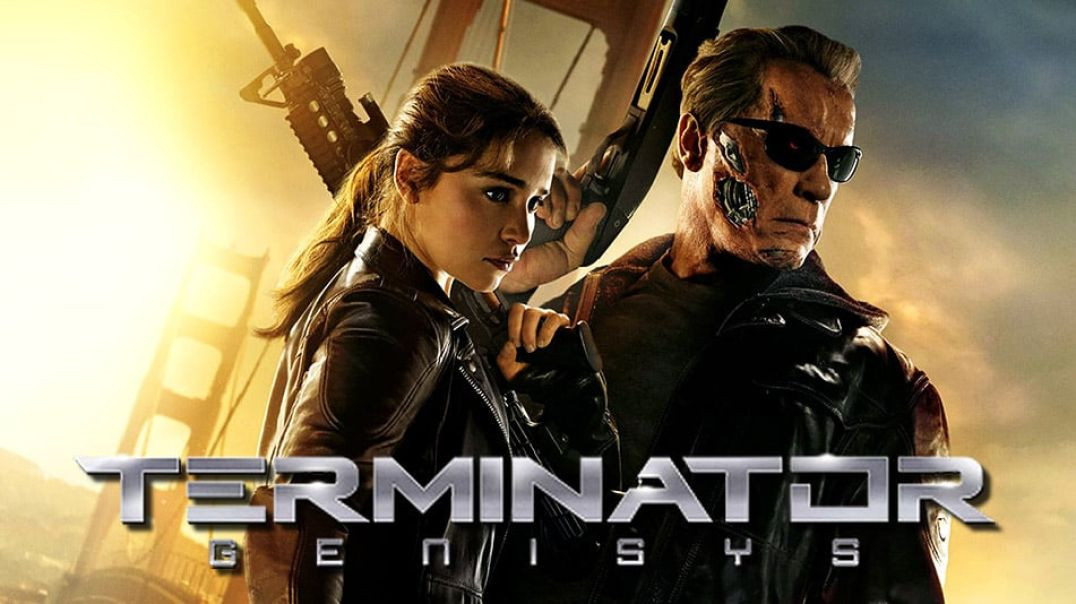 Terminator Genisys Golden Gate Bridge Chase - Arnold Schwarzenegger